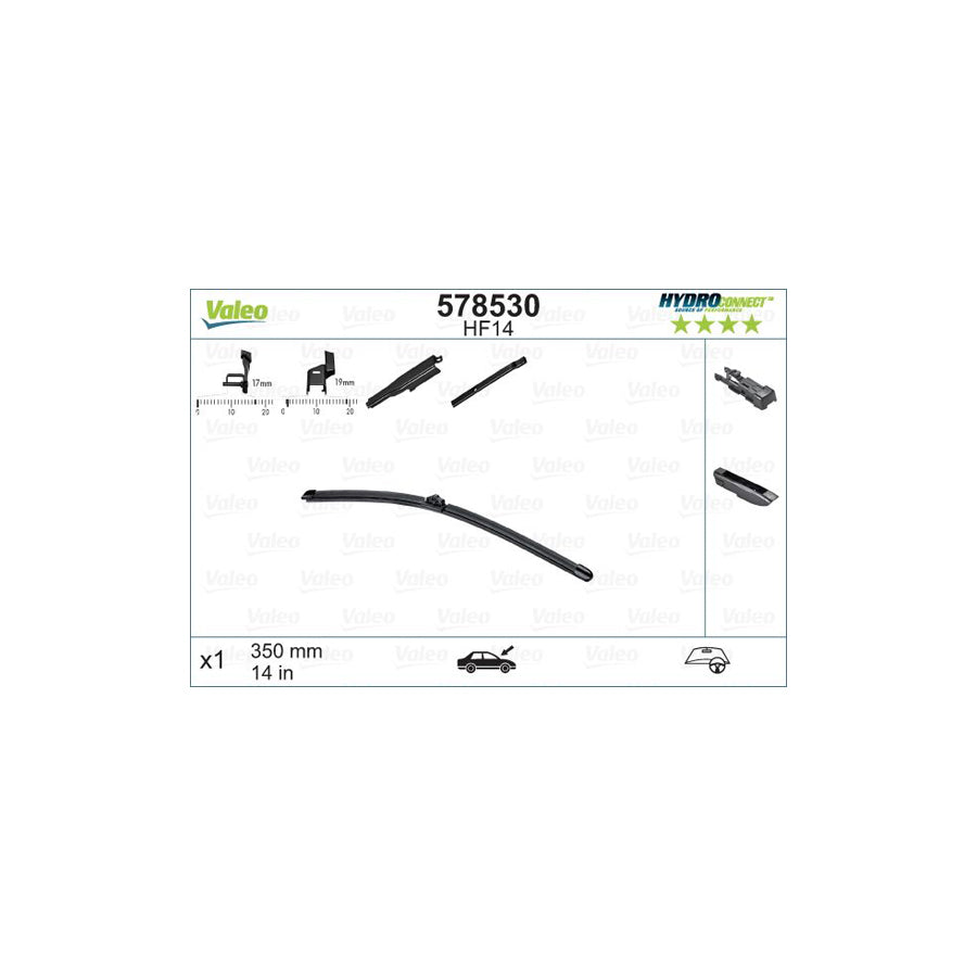 Valeo 578530 Wiper Blade | ML Performance UK Car Parts