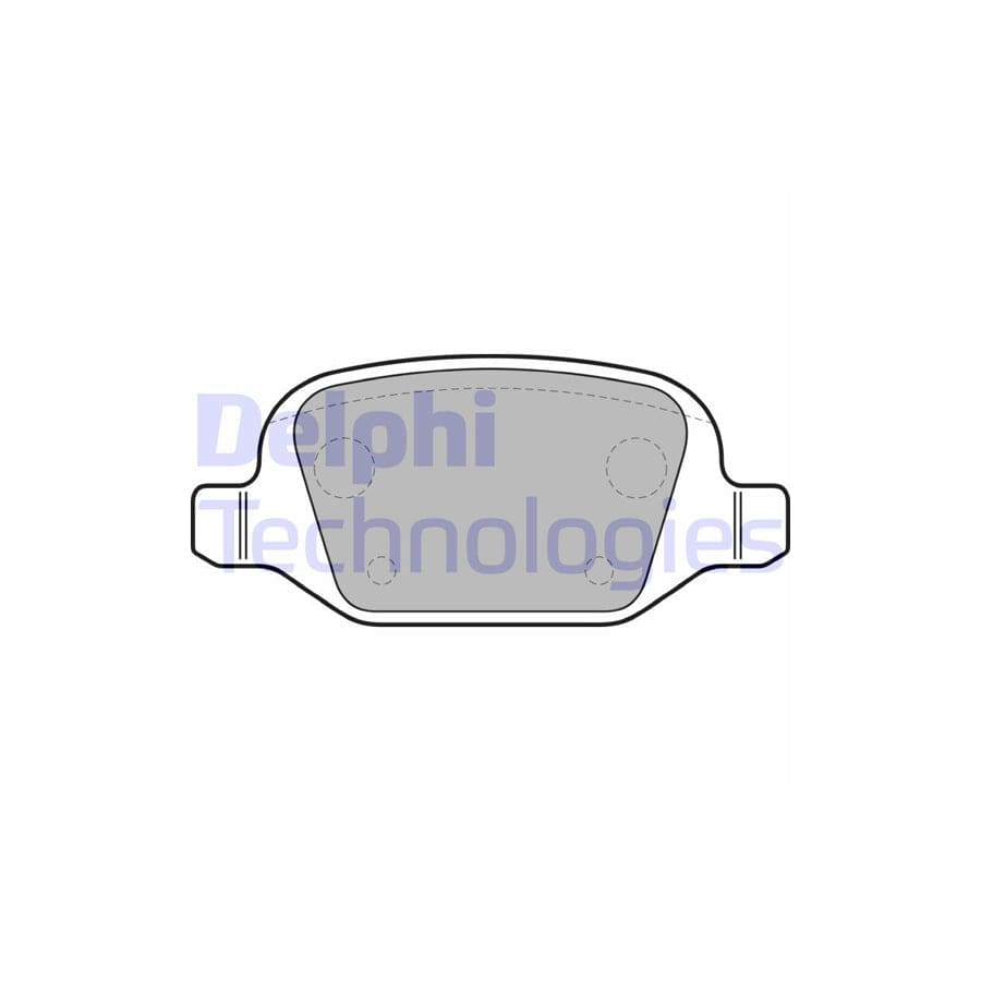 Delphi Lp1685 Brake Pad Set