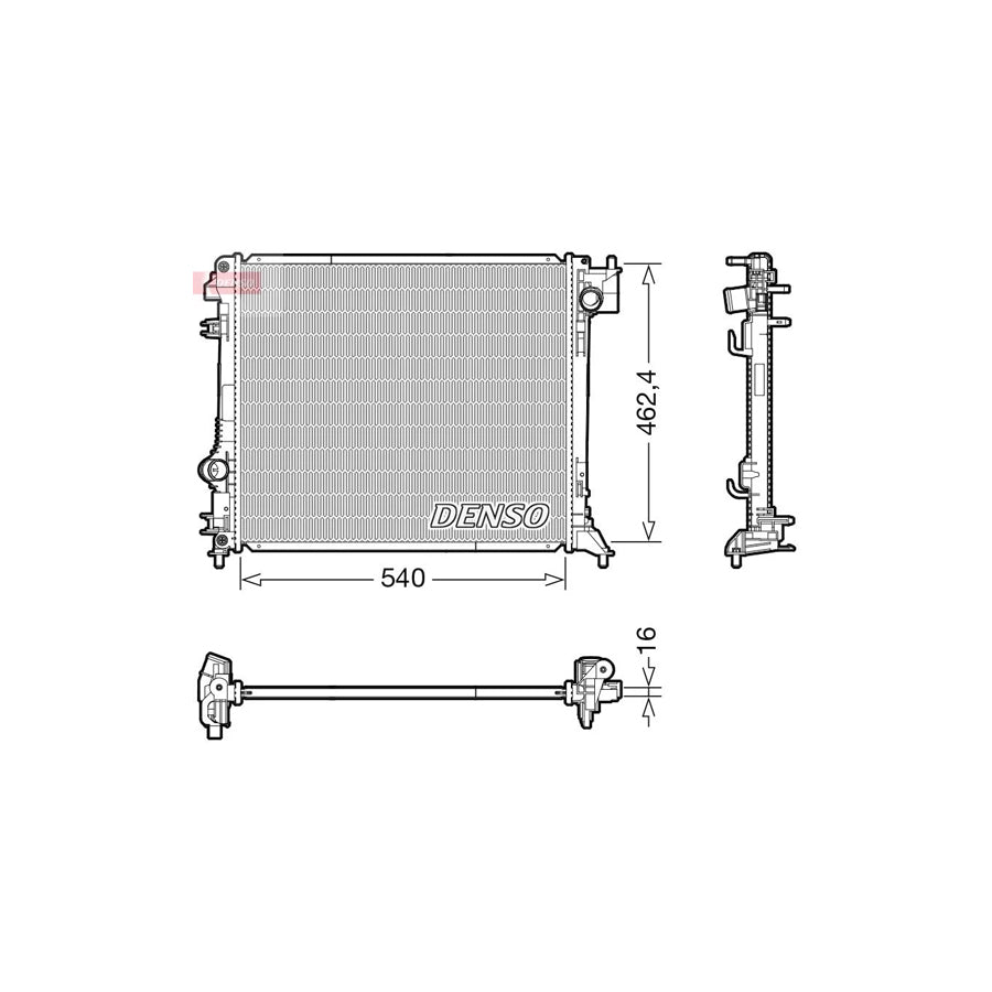 Denso DRM46062 Drm46062 Engine Radiator | ML Performance UK