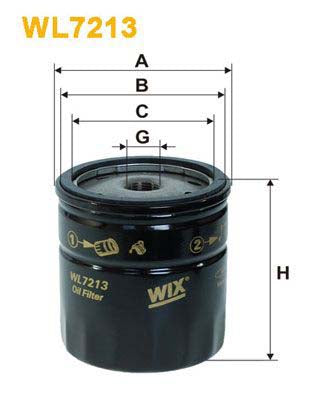 WIX Filters WL7213 Oil Filter