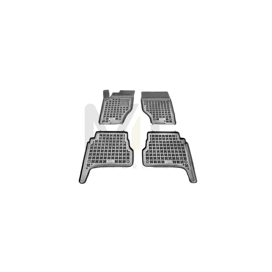 REZAW PLAST Tailored 201010 Floor mat set for KIA Sorento I (JC) Elastomer, Front and Rear, Quantity: 4, Black | ML Performance Car Parts