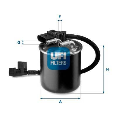 UFI 24.149.00 Fuel Filter