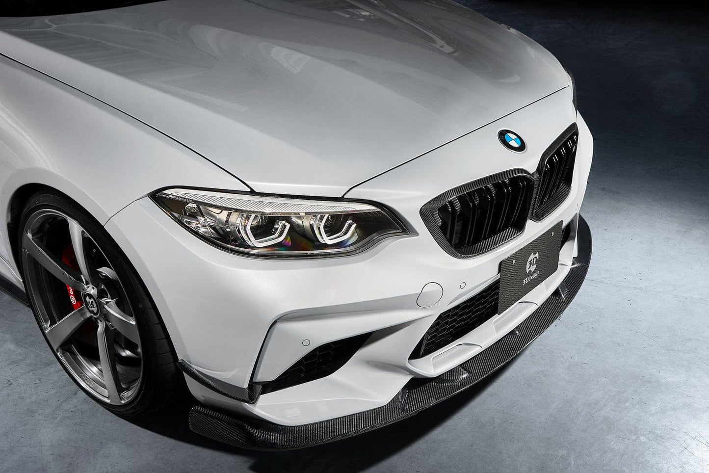 3D Design 3101-28731 BMW Carbon Fiber Front Lip Spoiler