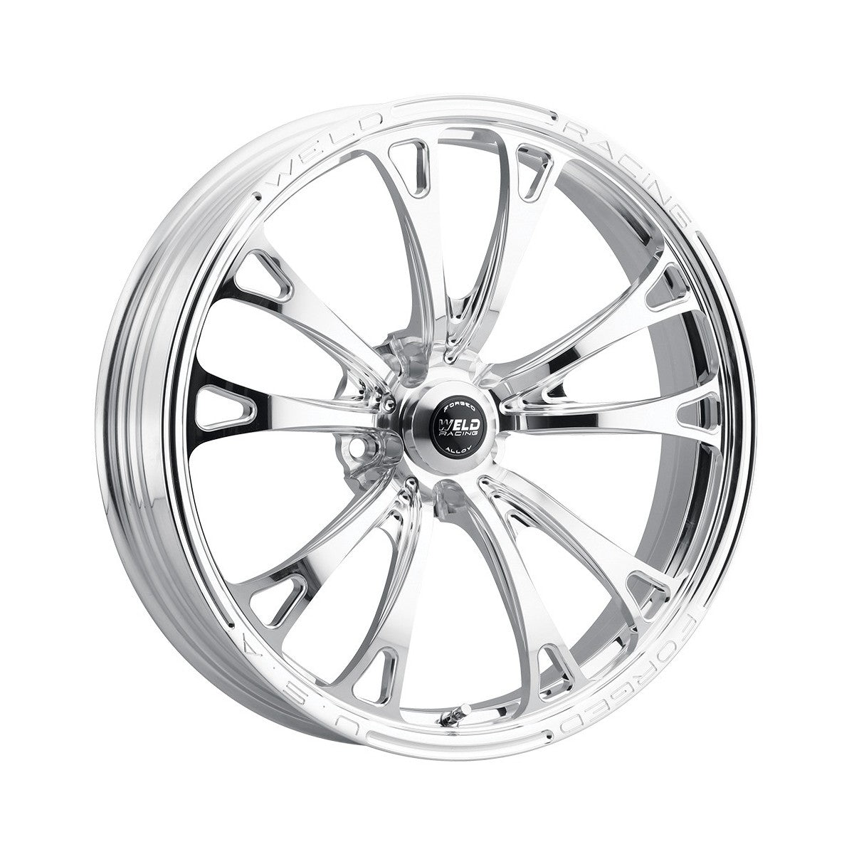 Weld 82P-2005204 Full Throttle Frontrunner Wheel 20x5 5x4.5 ET-20 BS2.2 Polished