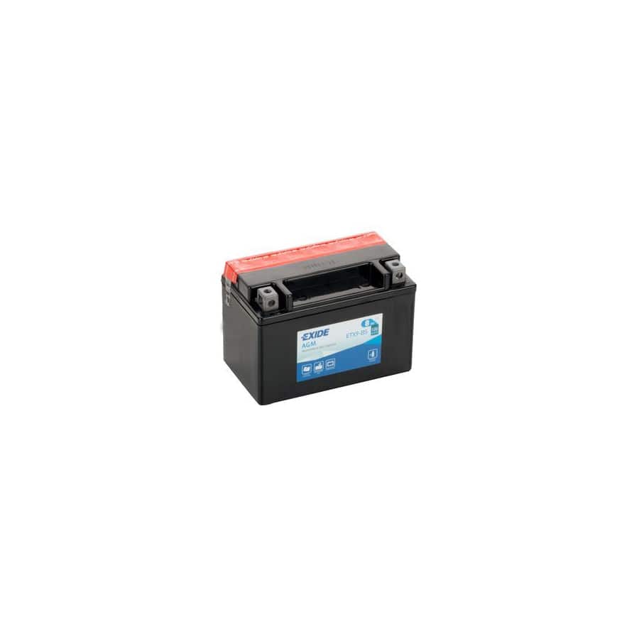 Exide ETX9BS Motorcycle Battery 12V 8AH 120A | ML Performance UK Car Parts