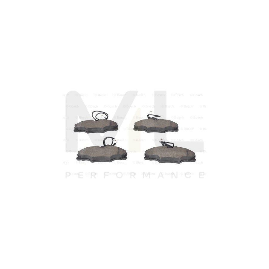 Bosch 0986424227 Brake Pad Set For Peugeot 406 With Integrated Wear Sensor, With Anti-Squeak Plate, With Bolts/Screws, With Accessories BP105 | ML Performance Car Parts