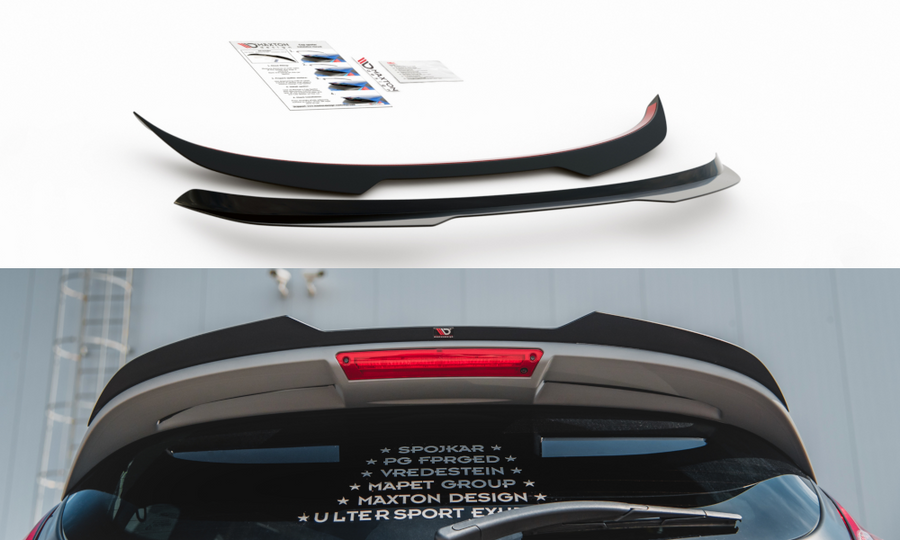 Maxton Design FO-FI-7F-ST-CAP2T Spoiler Cap Ford Fiesta ST MK7 (Facelift) | ML Performance UK Car Parts