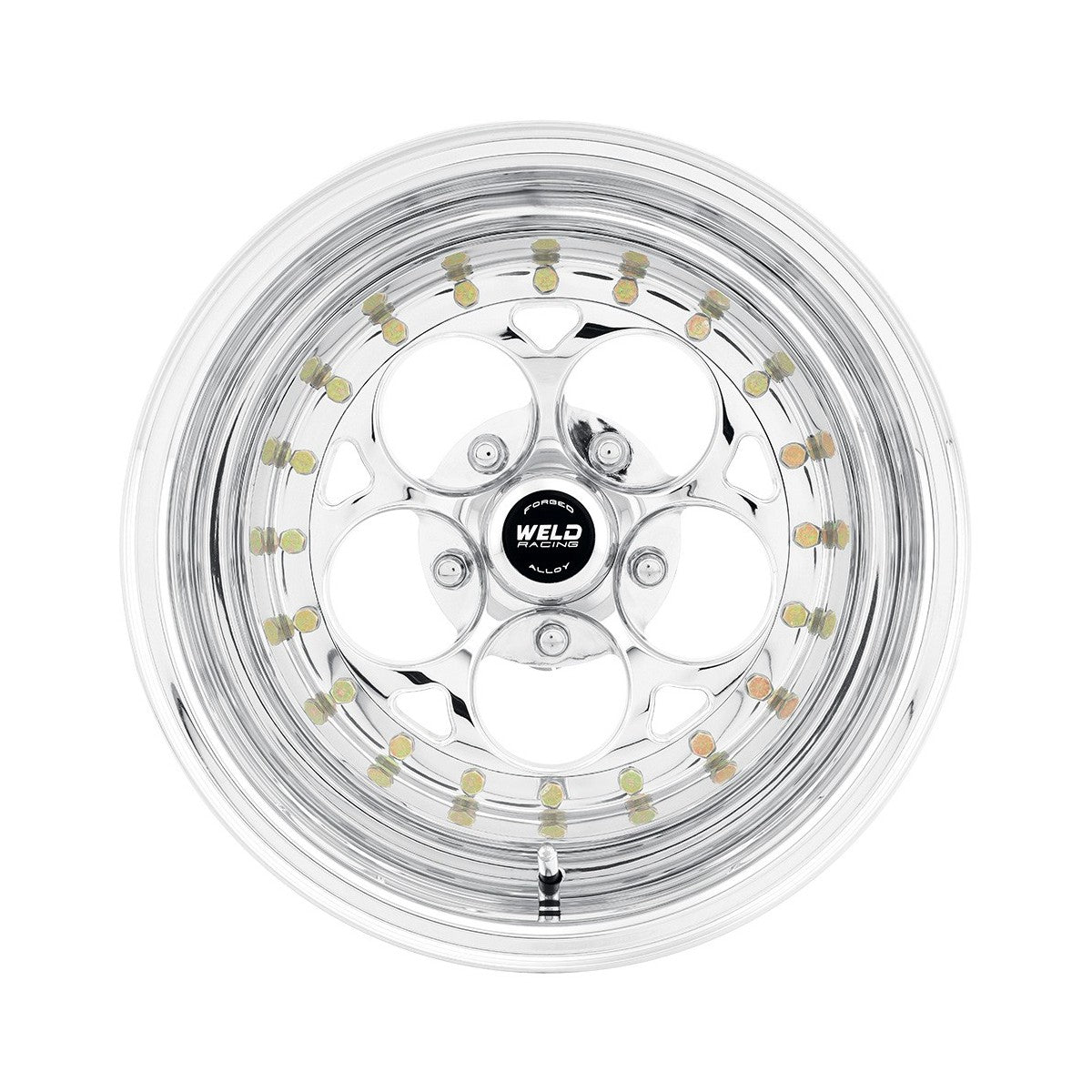 Weld 792P-510214 Magnum Iii Wheel 15x10 5x4.5 ET51 BS7.5 Polished Center - Polished Shell