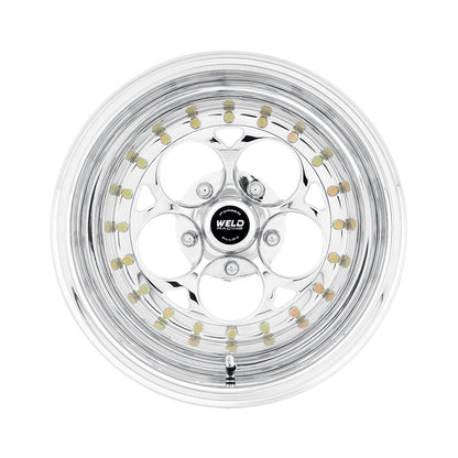 Weld 792P-510214 Magnum Iii Wheel 15x10 5x4.5 ET51 BS7.5 Polished Center - Polished Shell