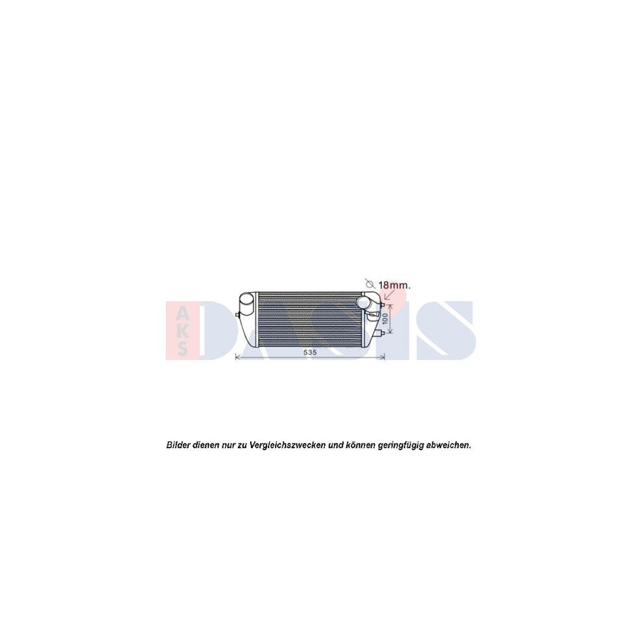 AKS Dasis 517008N Intercooler For Kia Sedona II (Vq) | ML Performance UK