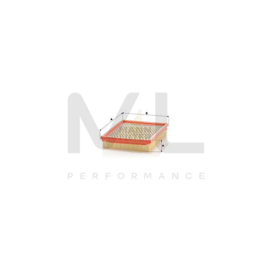 MANN-FILTER C 2452 Air Filter Filter Insert | ML Performance Car Parts