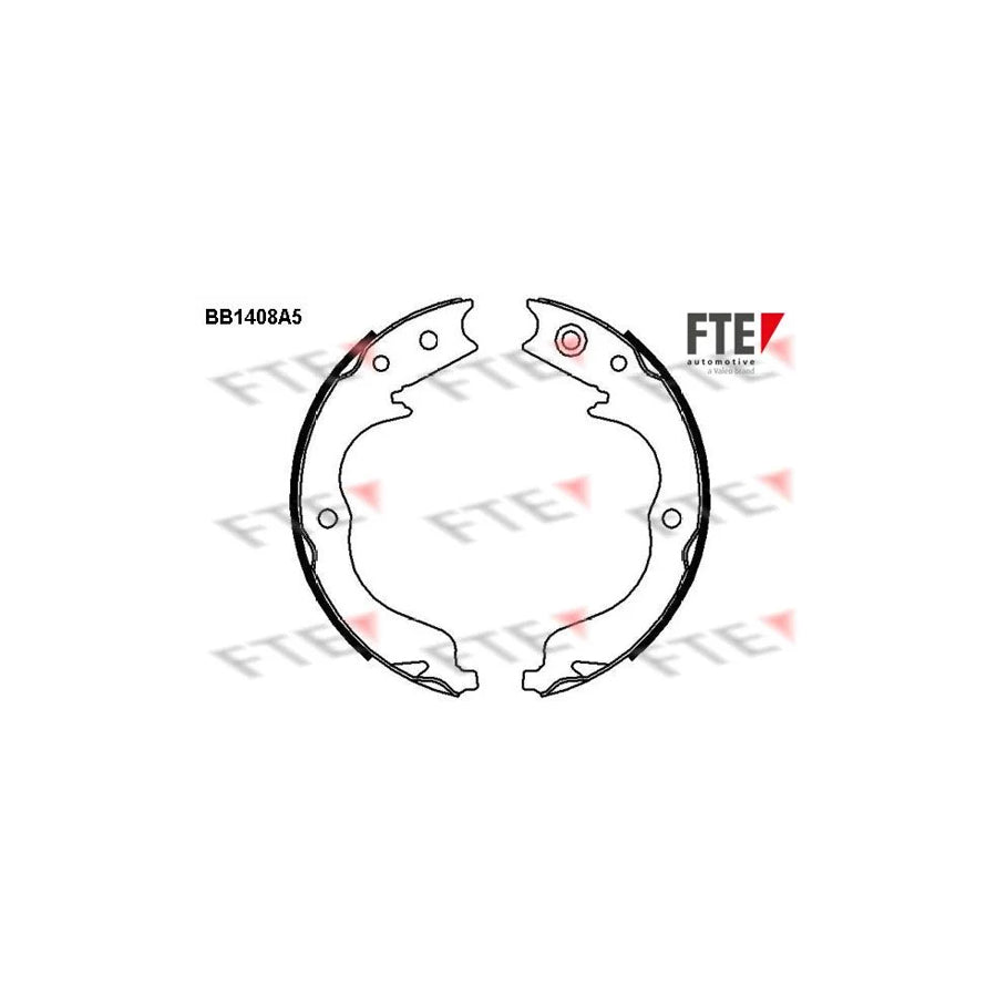 Fte 9100141 Handbrake Shoes | ML Performance UK Car Parts