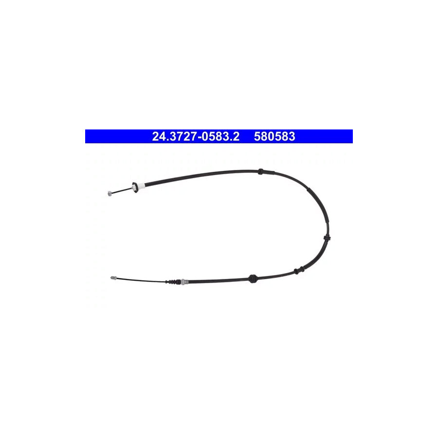 ATE 24.3727-0583.2 Hand Brake Cable For Fiat Tipo