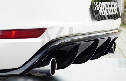 Rieger 00088023 VW Mk6 Golf GTI Rear Diffuser 7 | ML Performance UK Car Parts