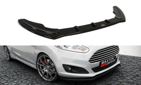 Maxton Design Ford Fiesta MK7 FL Front Splitter