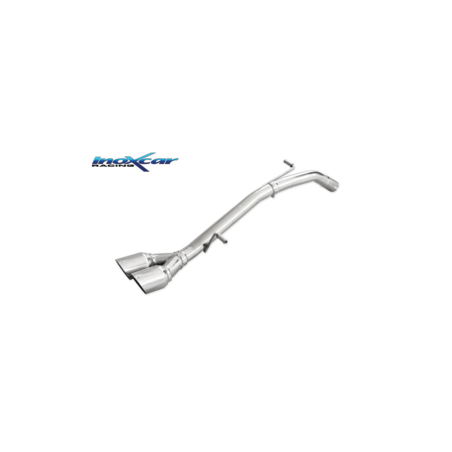 InoXcar PE208.05.RA Peugeot 208 Non-Resonated Rear Exhaust | ML Performance UK Car Parts