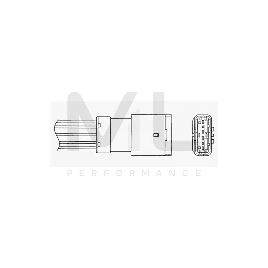 NTK Lambda Sensor / O2 Sensor (NGK 1840) - LZA06-U1 | ML Car Parts UK | ML Performance