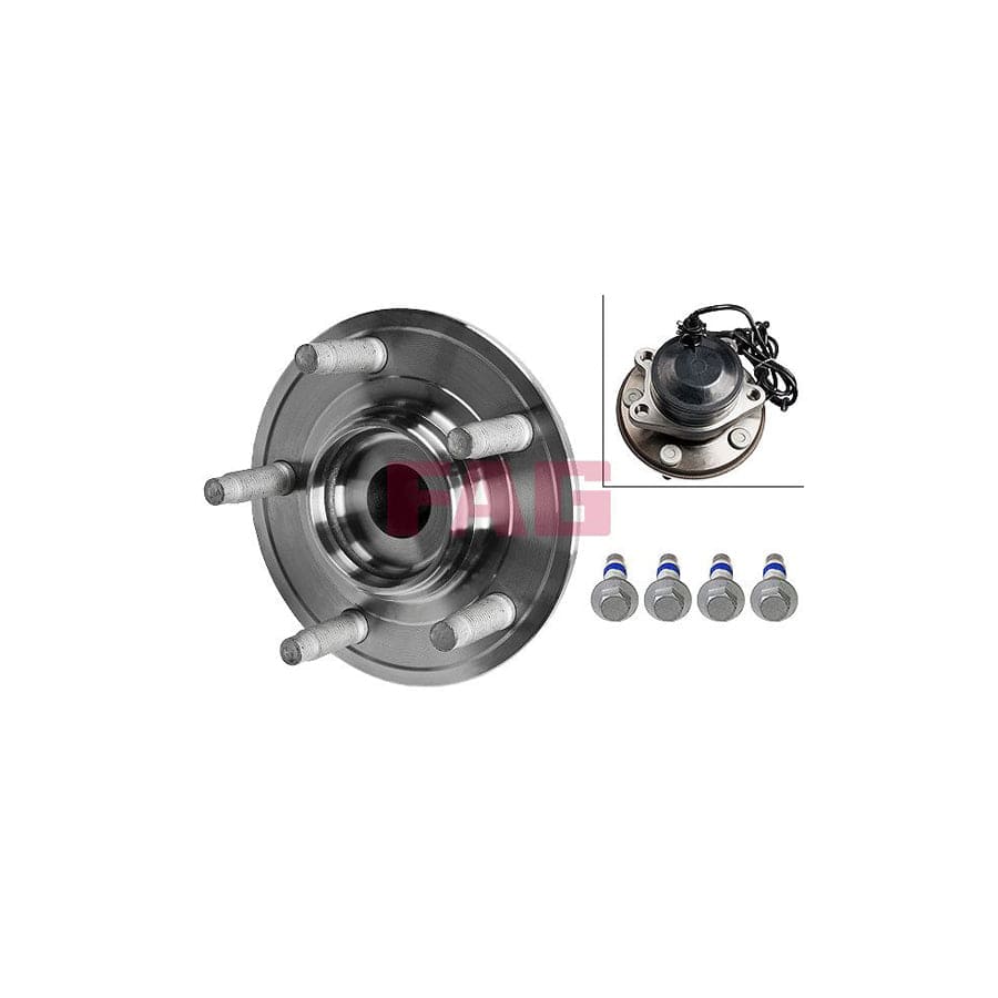 FAG 713 6970 80 Wheel Bearing Kit For Jaguar S-Type (X200)