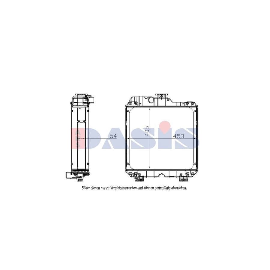 AKS Dasis 440311N Engine Radiator | ML Performance UK