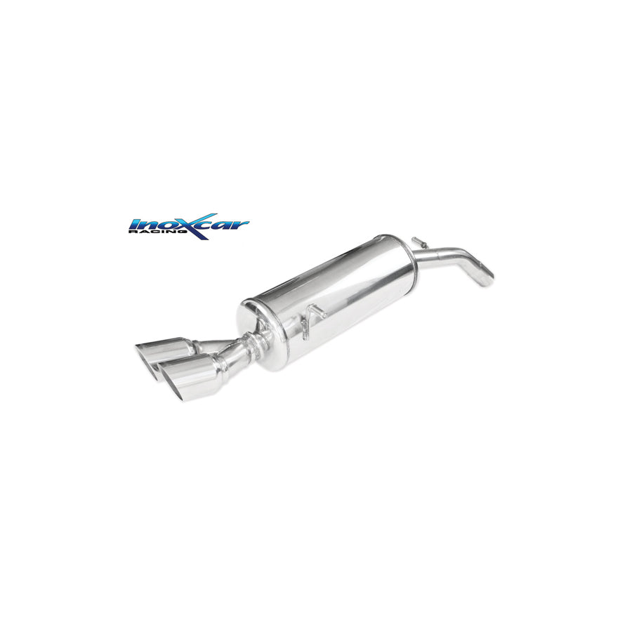 InoXcar PE208.01.RA Peugeot 208 Stainless Steel Rear Exhaust | ML Performance UK Car Parts