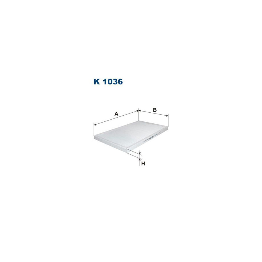 Filtron K 1036 Pollen Filter For Audi A6 | ML Performance UK Car Parts