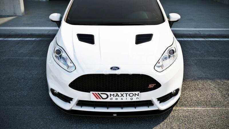 Maxton Design Ford Fiesta ST MK7 (Facelift) Front Splitter V.2