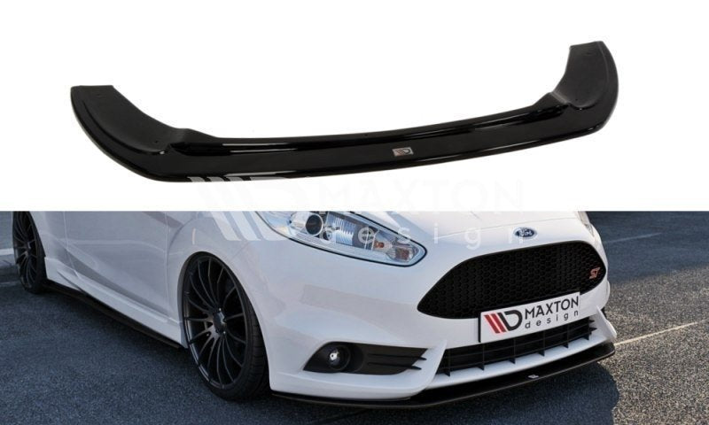 Maxton Design FO-FI-7F-ST-FD2T Front Splitter V.2 Ford Fiesta ST MK7 (Facelift) | ML Performance UK Car Parts