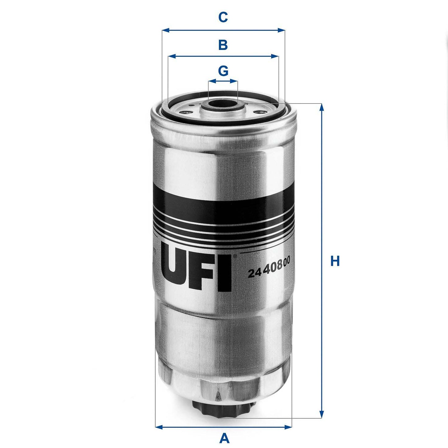 UFI 24.110.00 Fuel Filter