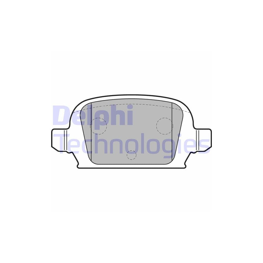 Delphi Lp1677 Brake Pad Set