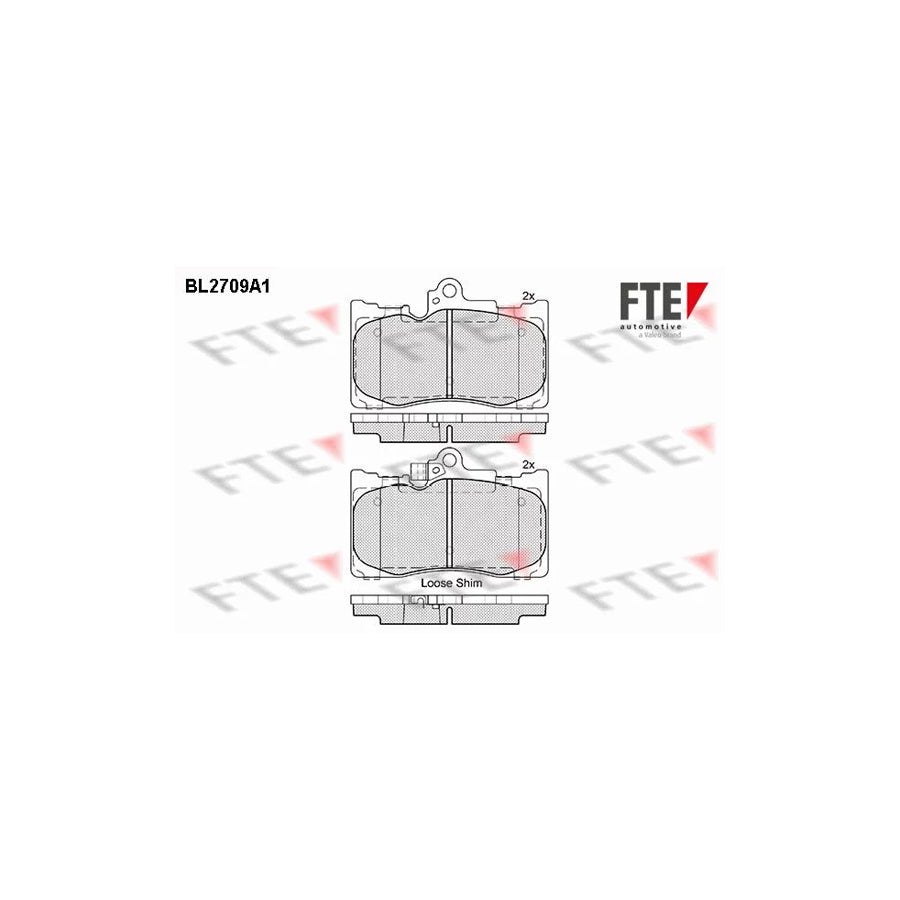 Fte BL2709A1 Brake Pad Set | ML Performance UK Car Parts