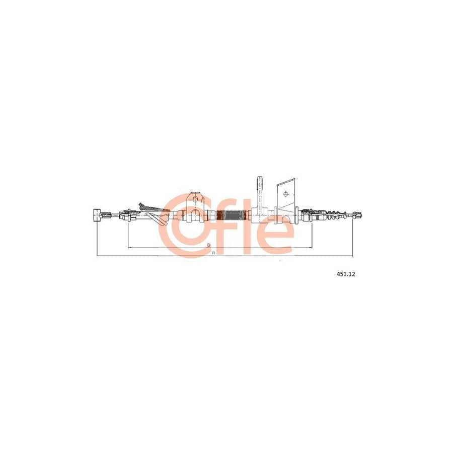 Cofle Bh.Bw012 Brake Hose