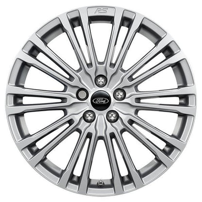 GENUINE FORD 1936645 x4 SET OF 4 FOCUS ALLOY WHEEL 19" 20-SPOKE DESIGN, SILVER 09/2014 - 03/2018 | ML Performance UK