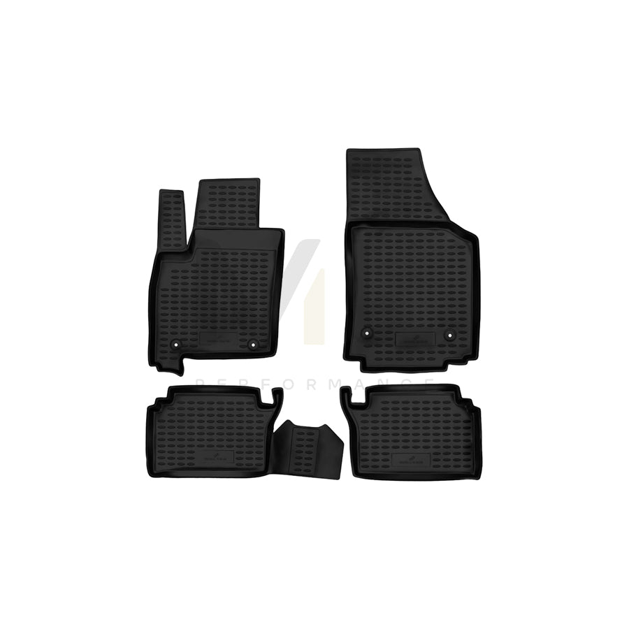 WALSER Tailored, XTR 75110 Floor mat set Front and Rear | ML Performance Car Parts