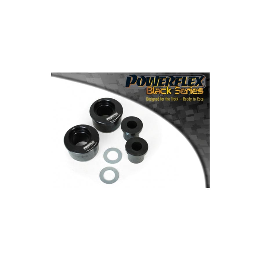 Powerflex PFF5-5303BLK BMW E30 E36 Front Wishbone Rear Bush, Aluminium Outer Caster Offset (Inc. Z1, Z3, M3) | ML Performance UK Car Parts