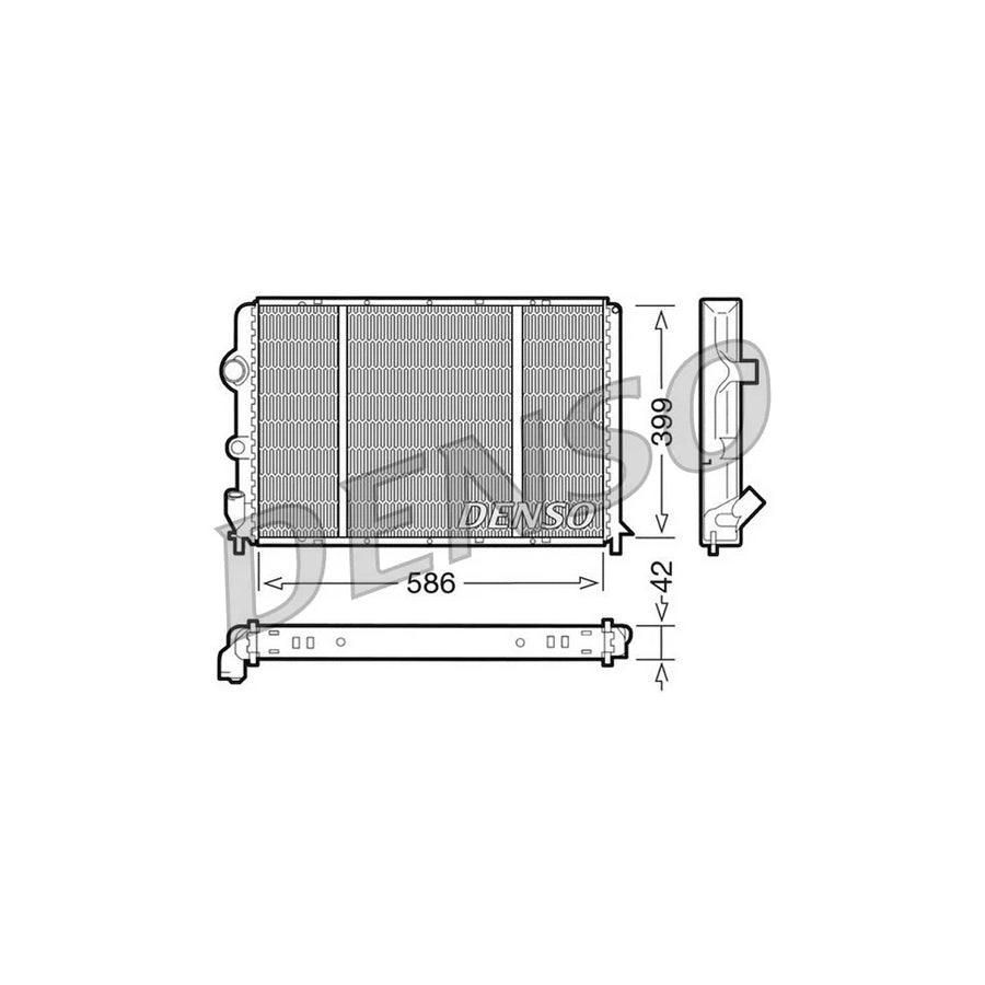 Denso DRM23051 Drm23051 Engine Radiator | ML Performance UK