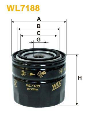 WIX Filters WL7188 Oil Filter