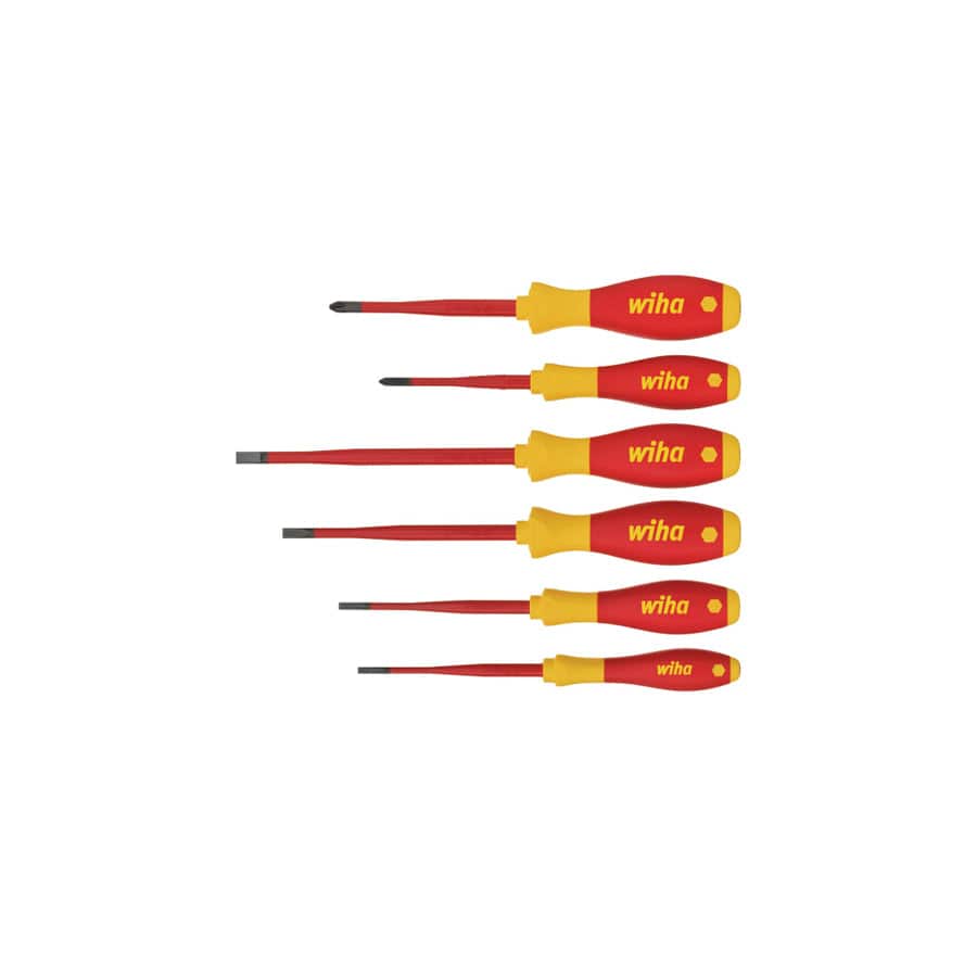 Wiha WHA35389 SoftFinish® electric slimFix SL/PH Screwdriver Set, 6 Piece | ML Performance UK