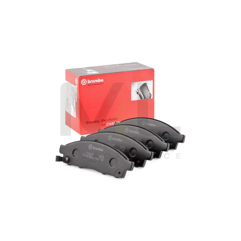 Brembo P 54 038 Brake Pad Set With Acoustic Wear Warning | ML Performance Car Parts