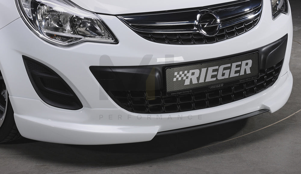 Rieger 00058946 Opel Corsa D Front Splitter