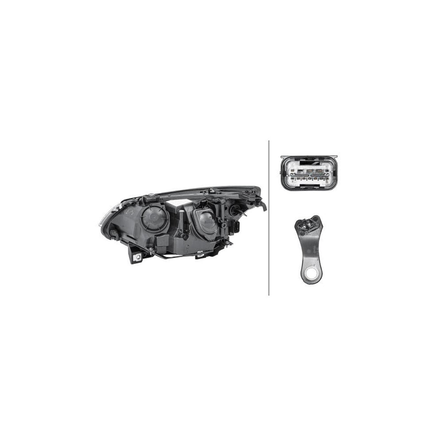 Hella 1EL 009 449-021 Headlight For BMW 5 Series