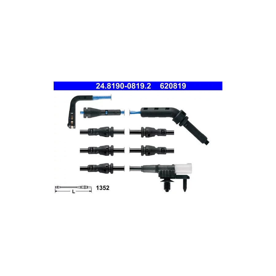 ATE 24.8190-0819.2 Brake Pad Wear Sensor