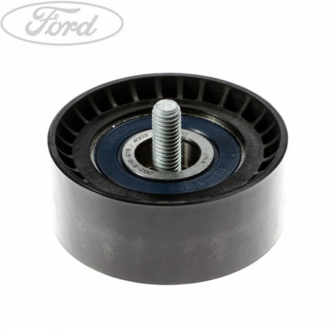 GENUINE FORD 1774527 TRANSIT CUSTOM TDCI DRIVE BELT DEFLECTION GUIDE PULLEY | ML Performance UK