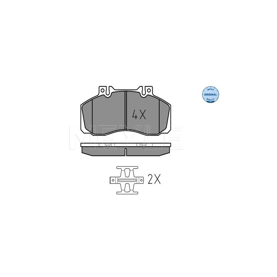 Meyle 025 298 3521 Brake Pad Set