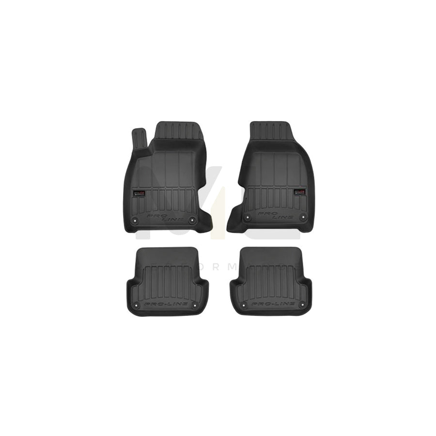 FROGUM Tailored 3D407084 Floor mat set Elastomer, Front and Rear, Quantity: 4, Black | ML Performance Car Parts