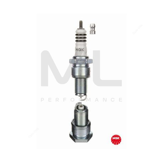 NGK BPR5EIX (6597) - Iridium IX Spark Plug / Sparkplug - Taper Cut Ground Electrode | ML Car Parts UK | ML Performance