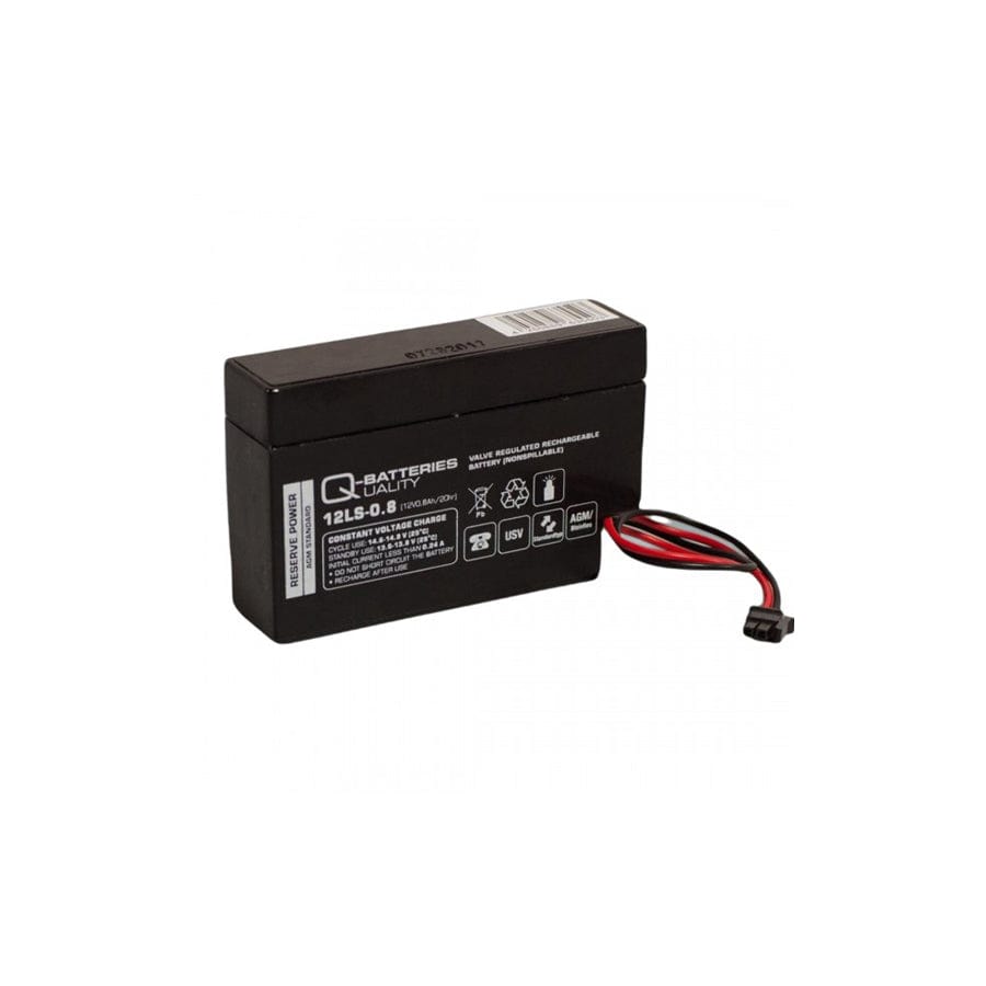 Q-Batteries 12LS0.8 12V 0,8Ah AGM leadfleece accumulator for home & house roller shutter | ML Performance UK Car Parts