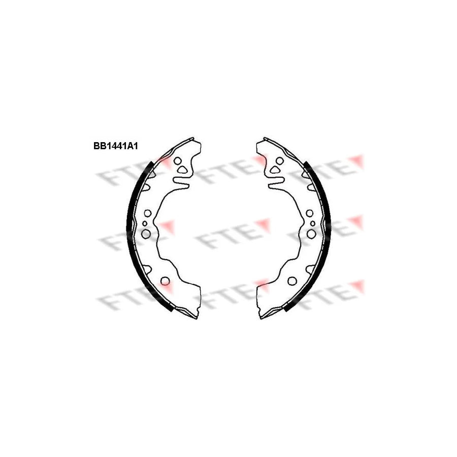 Fte 9100164 Brake Shoe Set | ML Performance UK Car Parts