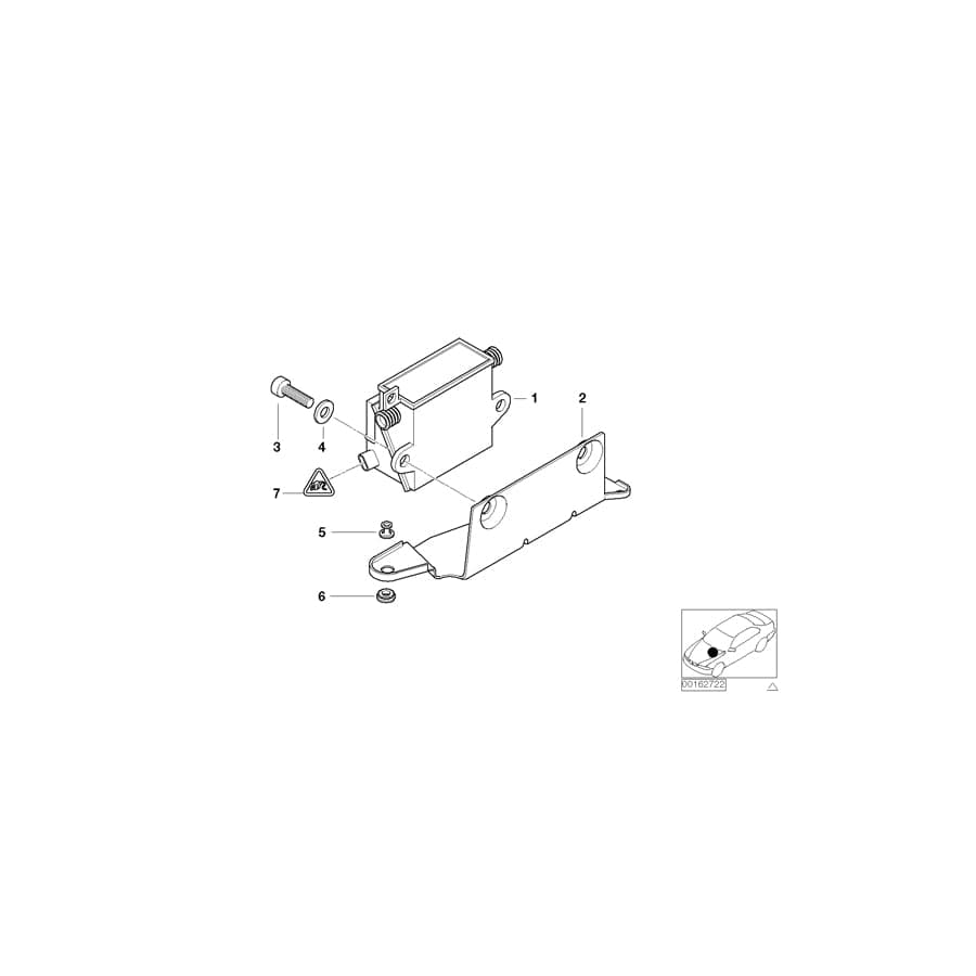 Genuine BMW 07119901473 E46 (R Fillister-Head Screw M6X20 (Inc. 320d, 318td & 318d) | ML Performance UK Car Parts