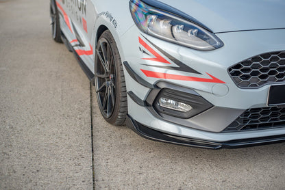 Maxton Design Ford Fiesta ST / ST-Line MK8 Front Splitter V.4