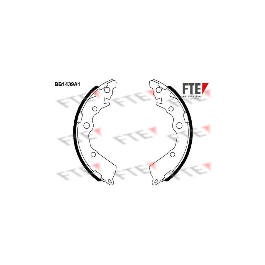 Fte 9100163 Brake Shoe Set For Kia Picanto Ii (Ta) | ML Performance UK Car Parts